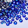 Strass de Tamanhos Mistos Ss3-Ss16 com Verso Plano para Capas de Celular, Strass de Vidro Cristal DIY para Arte de Unhas Criativa, Acessórios Decorativos Mistos