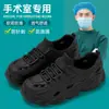 Zapatillas Quirófano Médico para Hombre Zapatos Perforados de Suela Gruesa Ropa de Verano para Exteriores para Hombre Nuevo Estilo 2026 Sandalias Antideslizantes de Playa