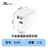 Caja de etiquetado transparente engrosada de grado alimenticio Huierxin, caja de almacenamiento para conservación de alimentos comercial con código de color y temporizador para refrigerador