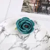 Cabezas de Flores Artificiales en Colores Otoñales, Rosas de Té, Flores de Seda para Bodas al por Mayor, Decoración de Habitaciones de Boda, Suministros del Fabricante de Decoraciones Artificiales de Alta Calidad para Bodas