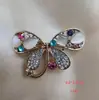 Broche Alto Padrão Olho de Gato Rosa Cisne Libélula Corsage Alfinete de Roupa Acessórios Atacado