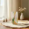 Portavelas de Cerámica Hechos a Mano con Puntos de Colores y Logo Personalizado de Fábrica, Vasos Creativos de Cera para Aromaterapia, Vasos de Aromaterapia para Casas de Huéspedes y Hoteles