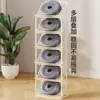Estante de secado de zapatos para balcón, suelo, hogar, artefacto de secado de zapatos, multifuncional, de hierro, para colgar zapatos en interiores, estante de almacenamiento simple