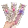 Diadema Mágica Estilo Coreano para Niños y Niñas, Lindo Accesorio para el Cabello para Bebés, Pinza para el Flequillo con Lazo de Encaje