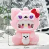 Llavero de Dibujos Animados Sanrio Colgante para Coche Estrella Linda Dailu Lina Bell Mochila Escolar Colgante Pequeño Gashapon Caja Sorpresa