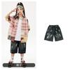 Roupas da moda para crianças de dança de rua, hip-hop, roupas soltas para meninos, conjunto de bateria hip-hop infantil, traje de apresentação de dança da moda