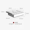 Caja de Cajón Adhesiva Estilo Japonés Sin Taladro para Debajo del Gabinete/Escritorio, Almacenamiento Oculto Tipo Cajón Debajo del Escritorio
