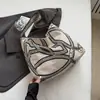 Bolso de Hombro Casual de Gran Capacidad Estilo Perezoso para Mujer 2026 Nuevo Bolso Tote de Lona Estampada Bolso de Hombro para Viajes