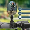 Espejo Retrovisor para Bicicleta 360 Grados Ajustable Giratorio Espejo de Bicicleta Espejos Retrovisores de Ciclismo Manillar para Bicicleta MTB Accesorios