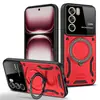 Adequado para Oppo Reno14F Capa Protetora com Janela Grande A6X Capa de Celular Multifuncional com Suporte