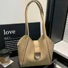 Bolsa de Cesta de Verduras para Madre e Hijo Transfronteriza de Alta Gama, Moderna, Sencilla, Tipo Cubo, Versátil, Pequeña, Fresca, Bolso Tote de Hombro Único