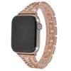 Adequado para apple ultra watch corrente de metal pulseira de diamante apple watch Series totalmente diamante strass cinto de aço