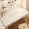 Alfombrilla de Escritorio Estudiante de Alta Apariencia para Protección Ocular de Niñas, Mantel de Escritorio de Estudio, Almohadilla Protectora de Escritorio para Estudio y Oficina, Estilo Crema