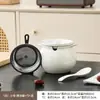 Contenedor de Grasa de Cerdo Olla de Aceite de Cocina Tarro Cerámico para el Hogar con Tapa Resistente a Altas Temperaturas Tarro Grande para Aceite de Chile y Condimentos