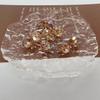 Cuentas de Cristal Multifacéticas Pulsera DIY Pasador Adorno Colgante para Coche Camisa de Gasa Botones Cheongsam Materiales Botones con Pedrería