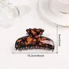 Novo acessório de cabelo YHJ com textura de alta qualidade, presilha de garra de renda, presilha de cabelo elegante e delicada para coques na nuca, presilha de tubarão para mulheres