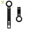 Estuche Protector de Cuero para Rastreador Apple Airtags, Llavero Antirrobo, Estuche de Cuero
