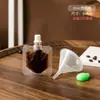 Wow Bolsas con Boquilla de Papel de Aluminio Personalizadas Empaque Bebidas de Medicina Herbal China Jugo de Ciruela Empaque Separado Bolsas de Café Bolsas Transparentes con Boquilla