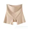 Calça Shorts de Segurança Shapewear Respirável Refrescante Confortável de Verão, Cintura Alta com Controle de Barriga, Anti-Exposição, Formato de Bumbum de Pêssego