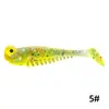 Suministros de pesca sirviendo Peces pequeños de colores Soul 5cm 1.2g cebo de ojo de pez cebo artificial Luya cebo blando venta al por mayor