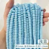 Ábaco de Vidro Contas Espaçadoras Acessórios Pulseira Não Desbota Colar Contas Pulseira DIY Contas de Vidro Contas Soltas Espaçador