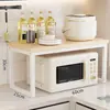 Estante de Almacenamiento de Cocina Estante de Almacenamiento de Múltiples Niveles Encimera Multifuncional Estante de Almacenamiento para Microondas y Olla Arrocera de Cocina