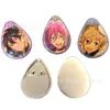 Insignias Bidimensionales Periféricas de Estrella de Anime Triangulares de Hojalata Se Pueden Personalizar Según los Dibujos