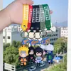 Muñeco Llavero de Goma Suave Naruto de PVC Dibujos Animados Colgante de Silicona Naruto Llavero de Coche Halloween Venta al por Mayor