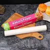 Papel Manteiga Espessado Papel Óleo de Silicone Especial para Air Fryer Forno de Alta Temperatura Churrasco Doméstico Antiaderente Papel Absorvente de Óleo Atacado