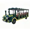 Tren turístico de dibujos animados sin vías para recorridos en zonas escénicas, tren de pasajeros para ecoparques y turismo agrícola, vehículo eléctrico de turismo