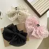 Super Hada Lunares Lazo Grande Accesorios para el Cabello Diadema Pinza Grande Pinza Grande para el Cabello de Mujer Malla Trasera de la Cabeza Pinza de Tiburón Accesorios para el Cabello