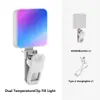 Directamente del fabricante: Luz de Bolsillo Mini Portátil para Selfies en Transmisión en Vivo, Luz LED para Barbilla y Belleza Facial, Luz de Relleno Portátil para Teléfono