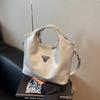 Bolsa de Crowdsourcing Pequeña de Comercio Exterior para Mujer Primavera y Verano 2025 Nuevo Bolso Cruzado de Hombro Versátil Bolso Cubo Portátil Explosivo