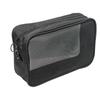Bolsa de Almacenamiento de Cosméticos Portátil para Viaje, Bolsa de Aseo Transparente de Gran Capacidad, Bolsa de Cosméticos Pequeña, Bolsa de Cosméticos de Malla de Nailon