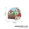 Ciudad Antigua de Quanzhou Dizai Cultural y Creativo Acrílico Ai Imán Magnético Atracción Turística Check-In Souvenir Imán para Refrigerador Decoración Cultural y Creativa