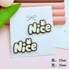 Charms de Letras Acrílicas Zuecos de Dibujos Animados Accesorios para Manualidades Pinzas para el Cabello Adornos para el Cabello Fundas de Teléfono Pegatinas Colgantes Accesorios