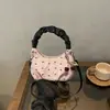 Bolsa de Mão Doce para Menina 2026 Nova Fashionável Elegante Fofa Design de Nicho Tendência Chique Bolsa de Ombro Transversal