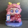Esculturas de Animales de Dibujos Animados de Fibra de Vidrio, Decoraciones de Personajes de Dibujos Animados para Centros Comerciales y Parques de Atracciones, Esculturas de Figuras de Paisajismo