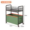 Carrito Estante de Almacenamiento Juguete Cesta de Almacenamiento para Artículos Varios Estante de Almacenamiento Dormitorio Sala de Estar Cuatro Ruedas Gran Capacidad Ensanchado Extraíble