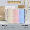 [Paquete de Tres] Caja de Regalo de Toallas Jie Liya, 100% Algodón Clase A, Suave Bordado con Logo de Empresa, Venta al por Mayor desde el Fabricante