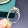 Explosiones Anillo Alexander para mujer color súper misterioso sueño 6*6 mm anillo de plata de ley s925 de alta calidad incrustado