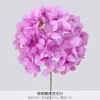 Flor Artificial Hortensia Morada Rosa Flor Artificial Decoración Arreglo Floral Sala de Estar Decoración Boda Diseño Auditorio Flor Falsa Fábrica Venta al Por Mayor