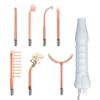 Corriente de alta frecuencia Varilla de siete piezas ozono instrumento de electroterapia de alta frecuencia uso doméstico transfronterizo portátil instrumento de belleza fábrica de origen