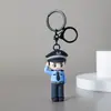 Llavero Colgante para Bolso de Policía de Tráfico Bombero Lindo Original Colgante de Policía Regalo Souvenir Promocional para Eventos