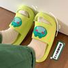 Pantuflas antideslizantes de verano para parejas, para hombre y mujer, con diseño de rana de dibujos animados, 5529tqw