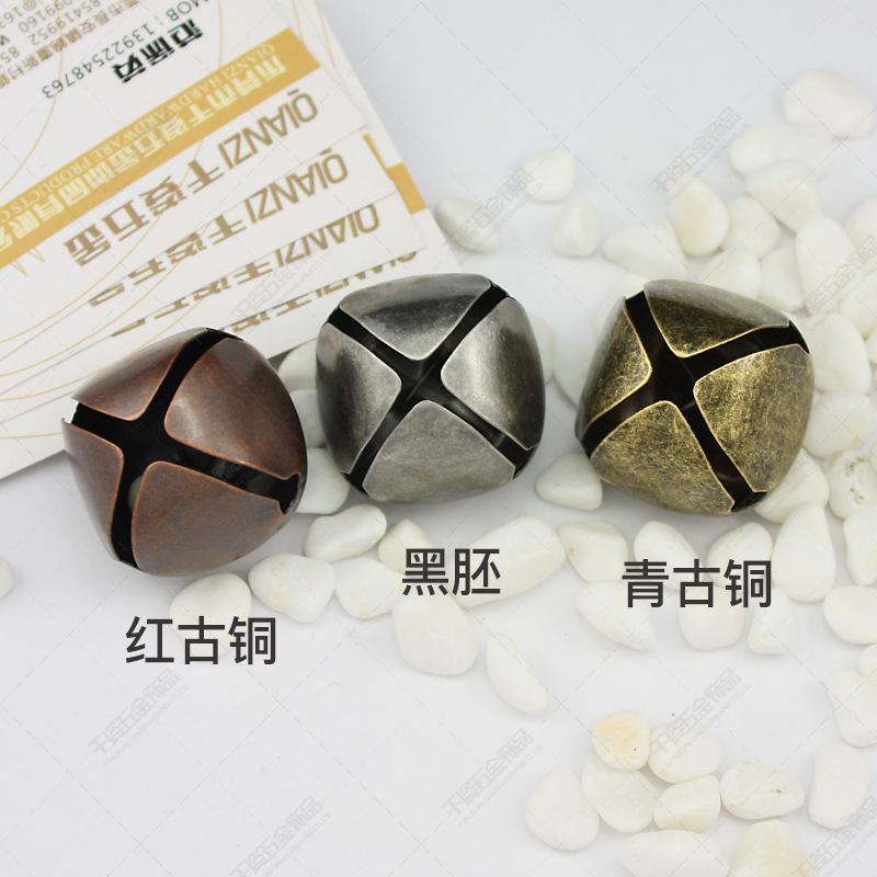 50mm红古铜十字铃13