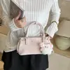 Bolsa Feminina de Grande Capacidade 2026 Primavera Nova Moda Tendência Bolsa de Ombro Texturizada para o Dia a Dia Crossbody Bolsa Saco