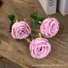 Nuevo Modelo de Rosas Princesa Real, Flores Artificiales para Salones de Bodas, Rosas Decorativas, Venta al por Mayor de Fabricantes de Flores Artificiales de Comercio Exterior