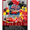 Conjunto de Balões de Aniversário Infantil para Crianças de 1 a 5 Anos, Suprimentos de Decoração para Cena de Festa, Conjunto Completo para Meninos e Meninas