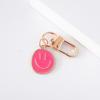 Llavero Smiley de Color Transfronterizo Colgante Pequeño Nuevo Colgante para Bolso Accesorios Llavero de Metal Regalo de Año Nuevo